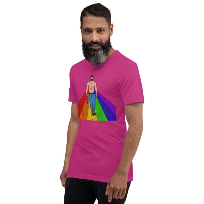Short Sleeve Tee - Rainbow Road - Image 15