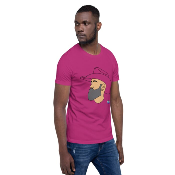Short Sleeve Tee - Bearded Cowboy - Image 27