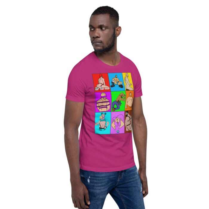 Short Sleeve Tee - Color Block Dudes - Image 33