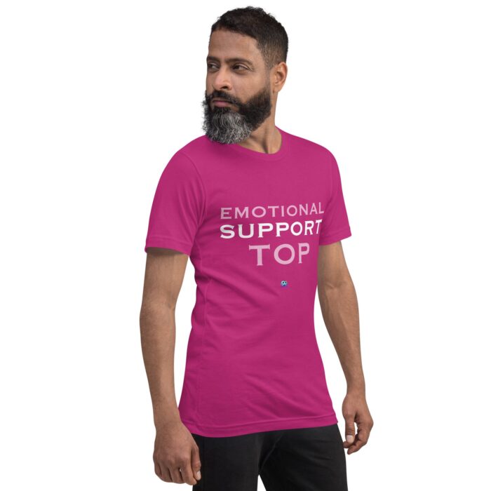 Short Sleeve Tee - Emotional Support Top - Image 25