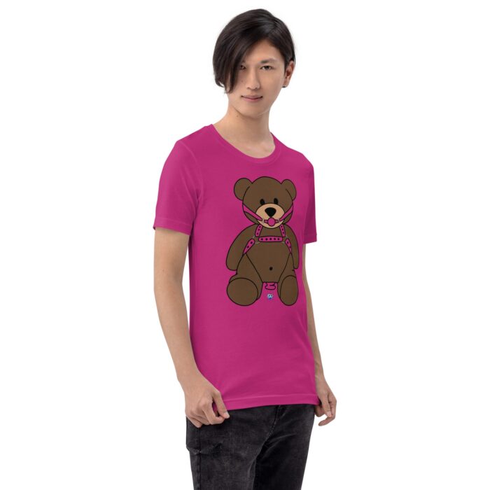 Short Sleeve Tee - Gagged Teddy Bear (Butt Plug) - Image 25