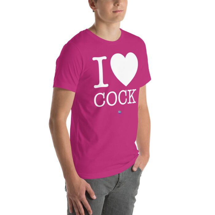 Short Sleeve Tee - I Heart Cock - Image 37