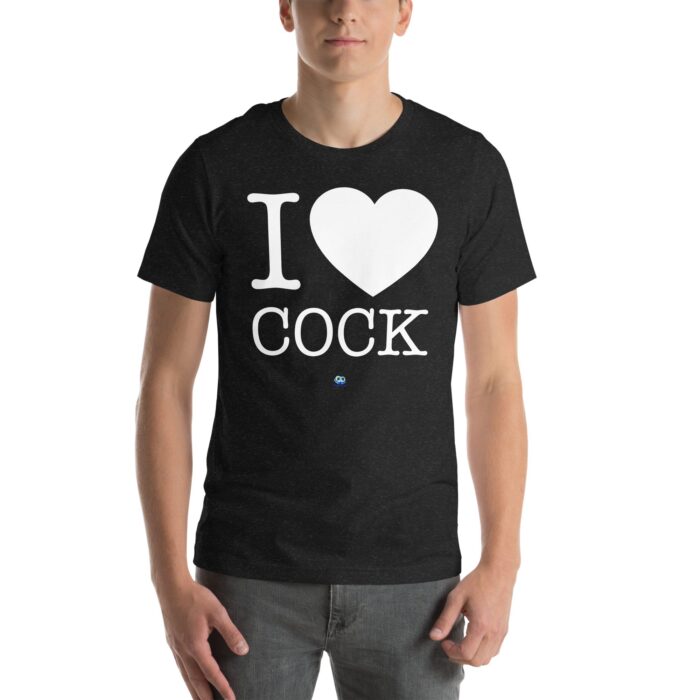 Short Sleeve Tee - I Heart Cock - Image 2
