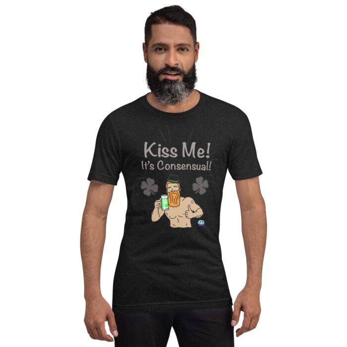 Short Sleeve Tee - Kiss Me, It's Consensual - Image 2