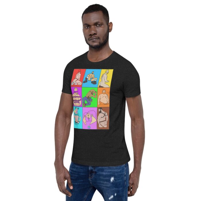 Short Sleeve Tee - Color Block Dudes - Image 2
