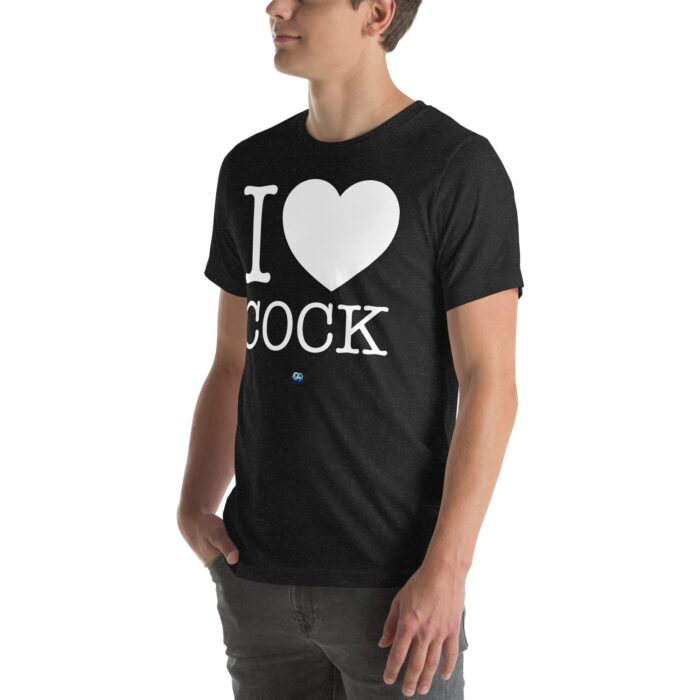 Short Sleeve Tee - I Heart Cock - Image 5