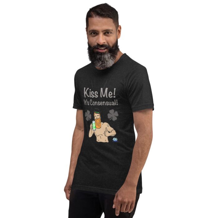 Short Sleeve Tee - Kiss Me, It's Consensual - Image 4