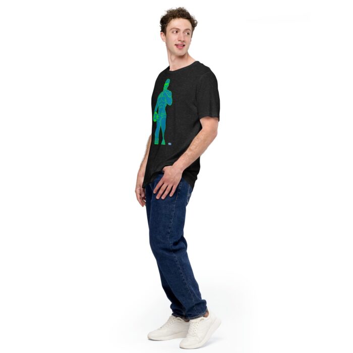 Short Sleeve Tee - Pop Art Soccer Player - Image 3