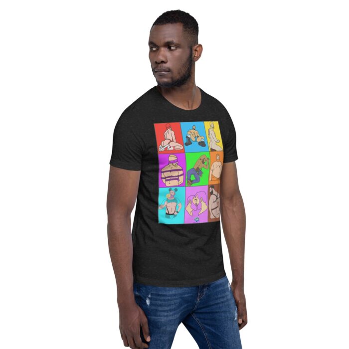 Short Sleeve Tee - Color Block Dudes - Image 3