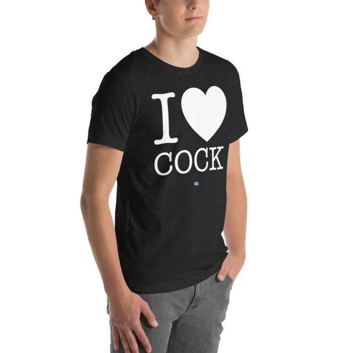 Short Sleeve Tee - I Heart Cock - Image 7