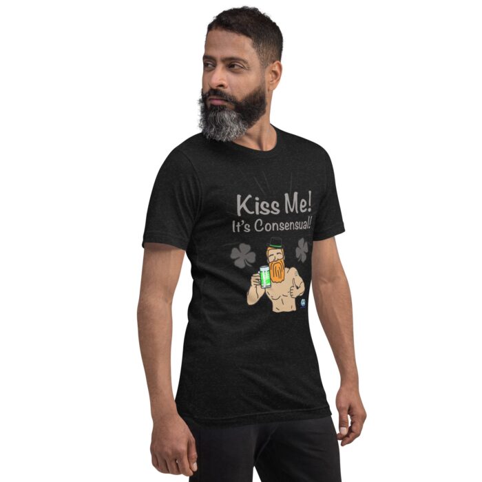 Short Sleeve Tee - Kiss Me, It's Consensual - Image 5