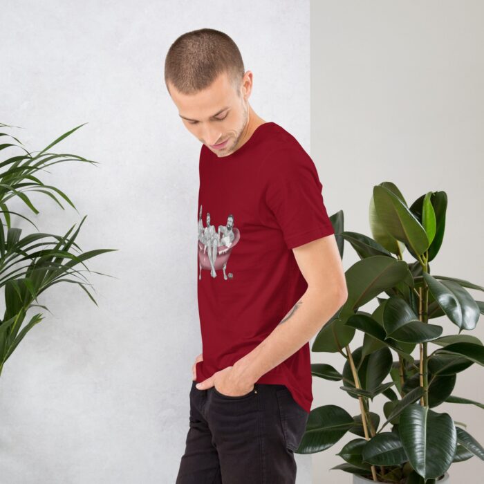 Short Sleeve Tee - 3 Bears in a Tub - Image 4