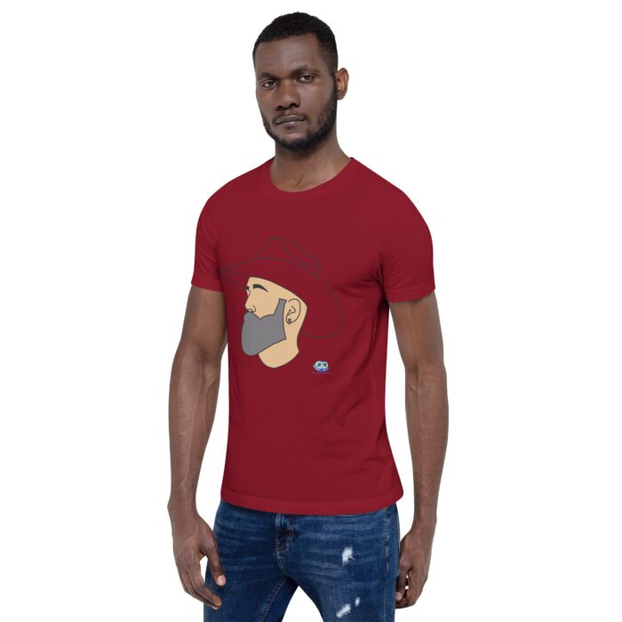 Short Sleeve Tee - Bearded Cowboy - Image 3