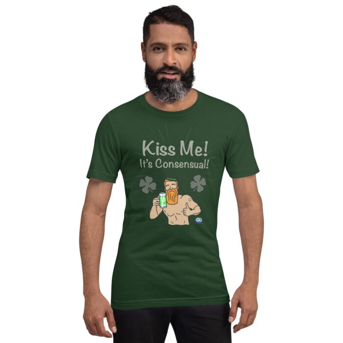 Short Sleeve Tee - Kiss Me, It's Consensual - Image 6