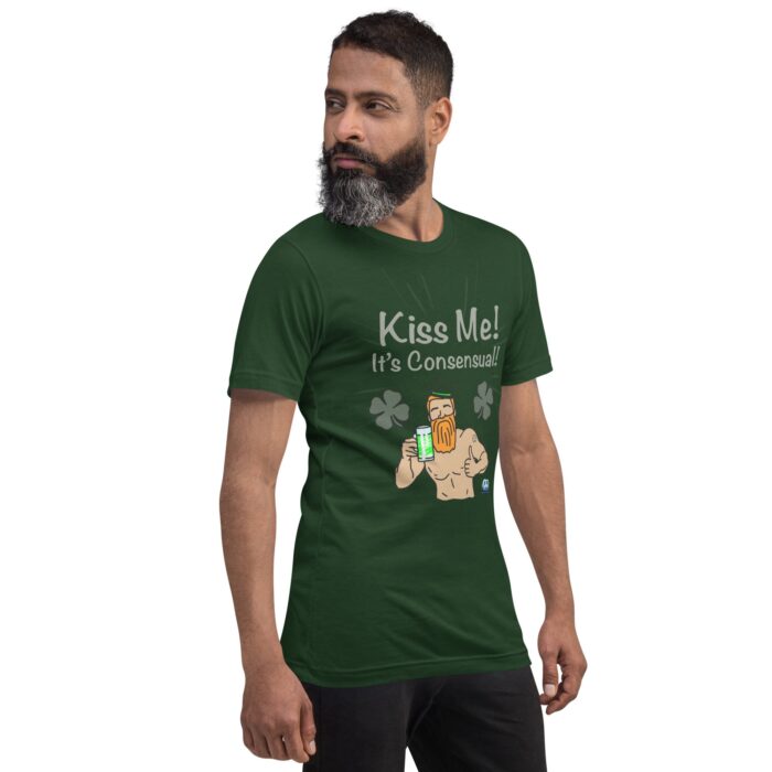 Short Sleeve Tee - Kiss Me, It's Consensual - Image 9