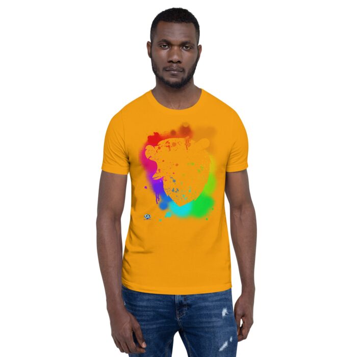 Short Sleeve Tee - Bear Paint Rainbow - Image 73