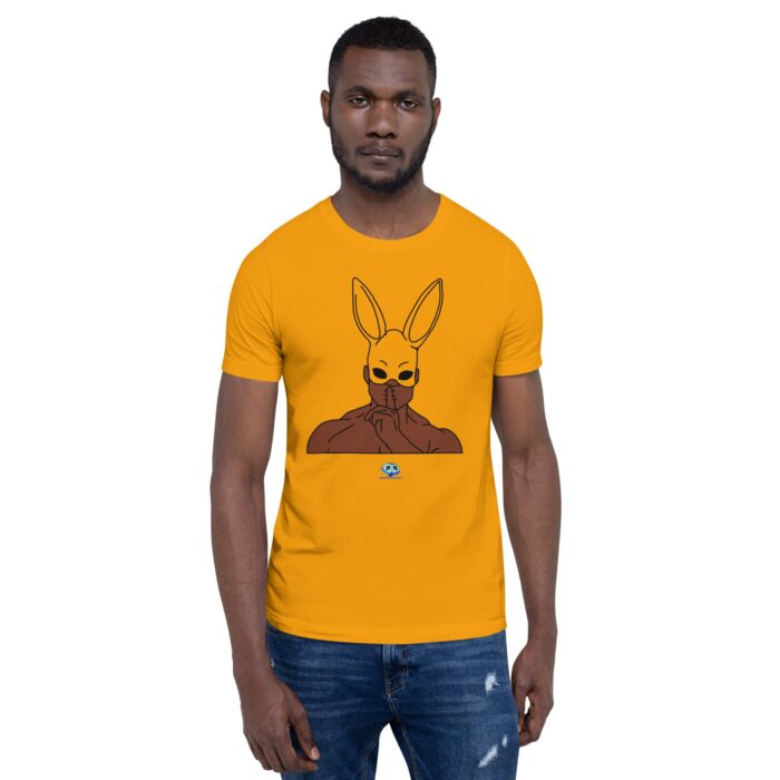 Short Sleeve Tee - Bunny Ear Mask (Easter) - Image 67