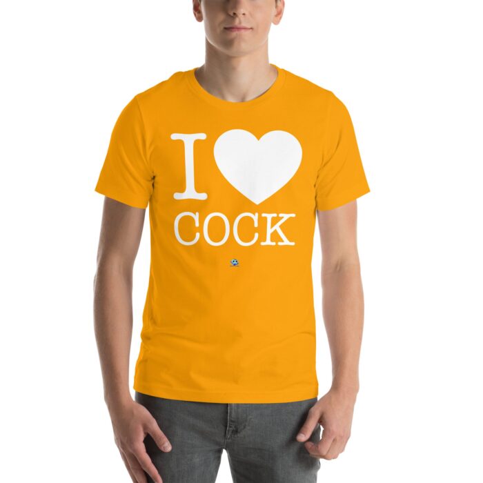 Short Sleeve Tee - I Heart Cock - Image 67