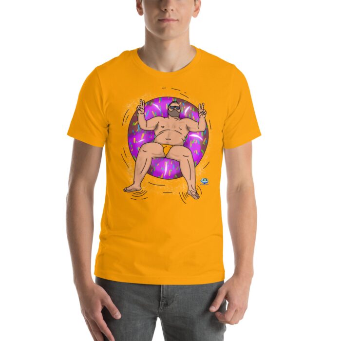 Short Sleeve Tee - Peace, Love, and Doughnuts