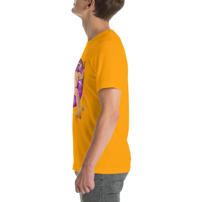 Short Sleeve Tee - Peace, Love, and Doughnuts - Image 57