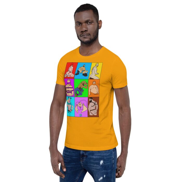 Short Sleeve Tee - Color Block Dudes - Image 68