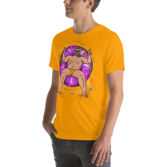 Short Sleeve Tee - Peace, Love, and Doughnuts - Image 58