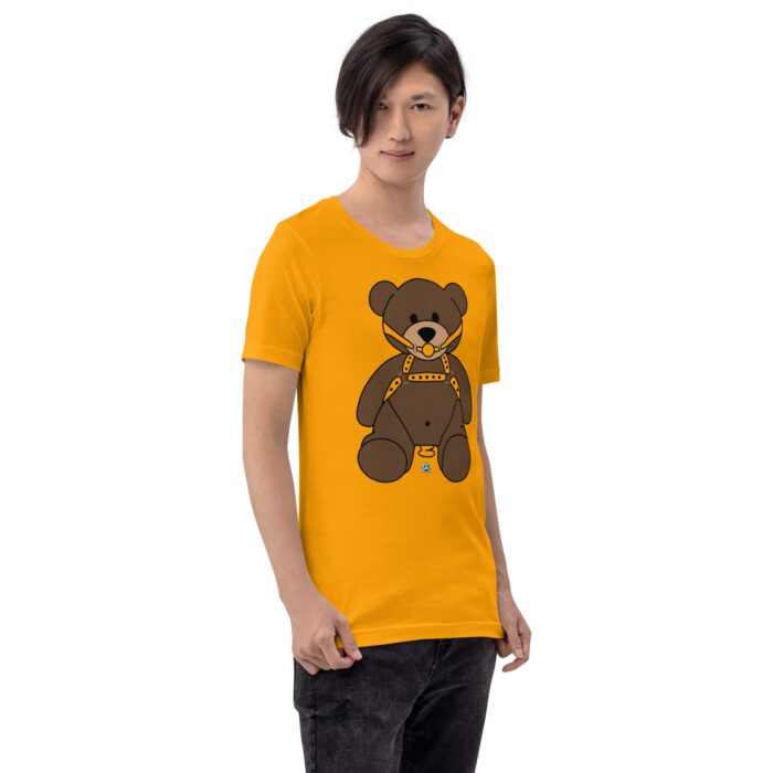 Short Sleeve Tee - Gagged Teddy Bear (Butt Plug) - Image 61
