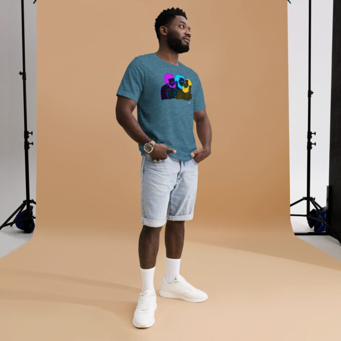 Short Sleeve Tee - Throuple Pop Art - Image 17