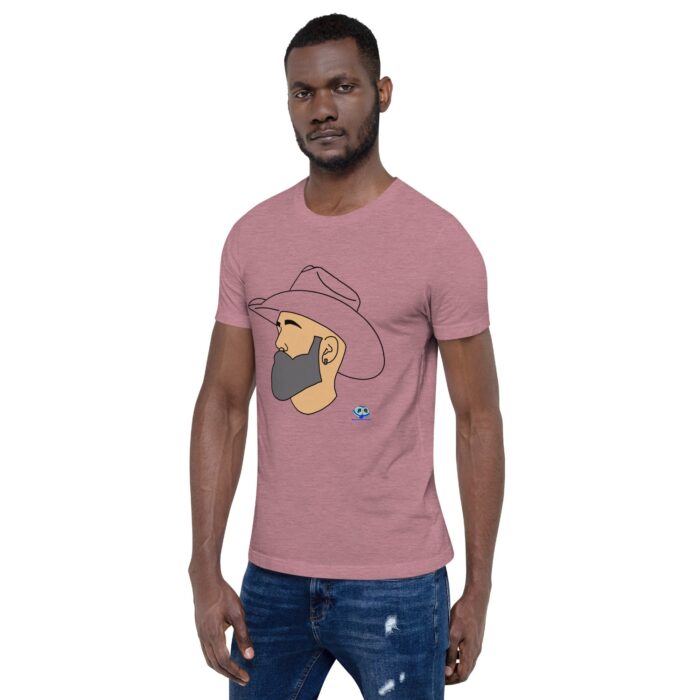 Short Sleeve Tee - Bearded Cowboy - Image 62