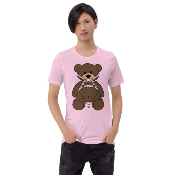 Short Sleeve Tee - Gagged Teddy Bear (Butt Plug) - Image 62