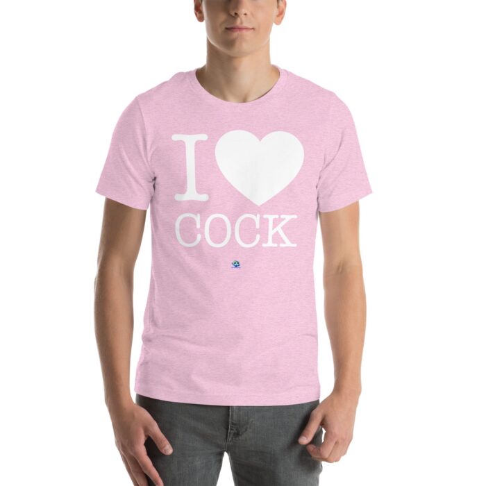 Short Sleeve Tee - I Heart Cock - Image 73