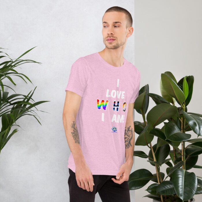 Short Sleeve Tee - I Love Who I Am - Image 44