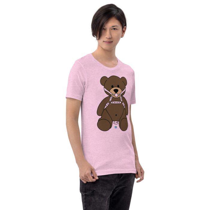 Short Sleeve Tee - Gagged Teddy Bear (Butt Plug) - Image 67