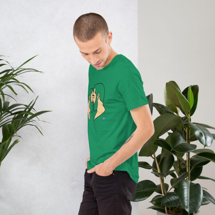 Short Sleeve Tee - Bearded Kiss - Image 28