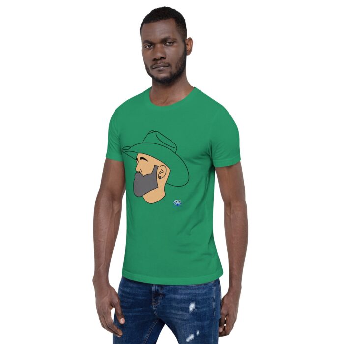 Short Sleeve Tee - Bearded Cowboy - Image 44