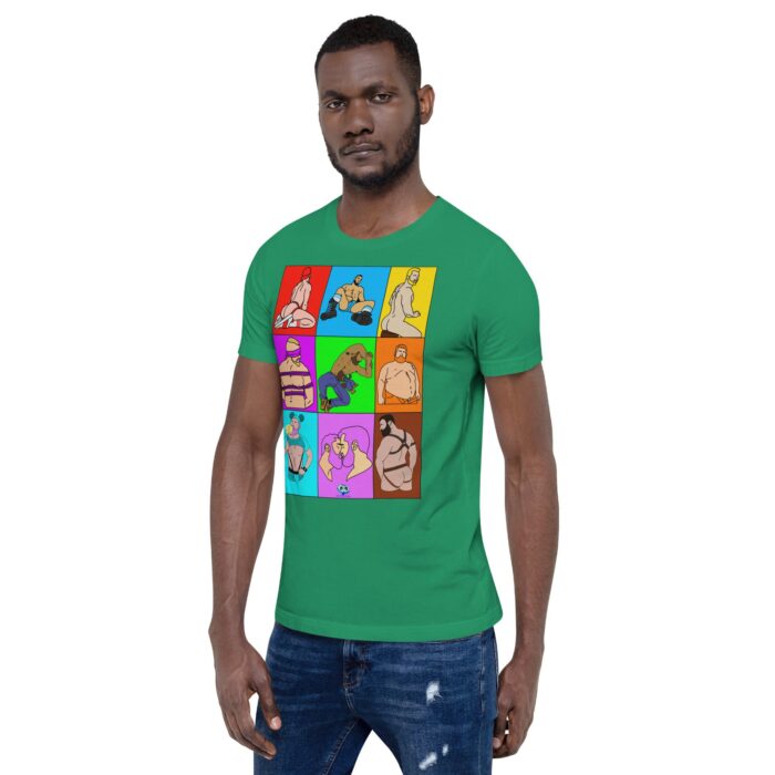 Short Sleeve Tee - Color Block Dudes - Image 44