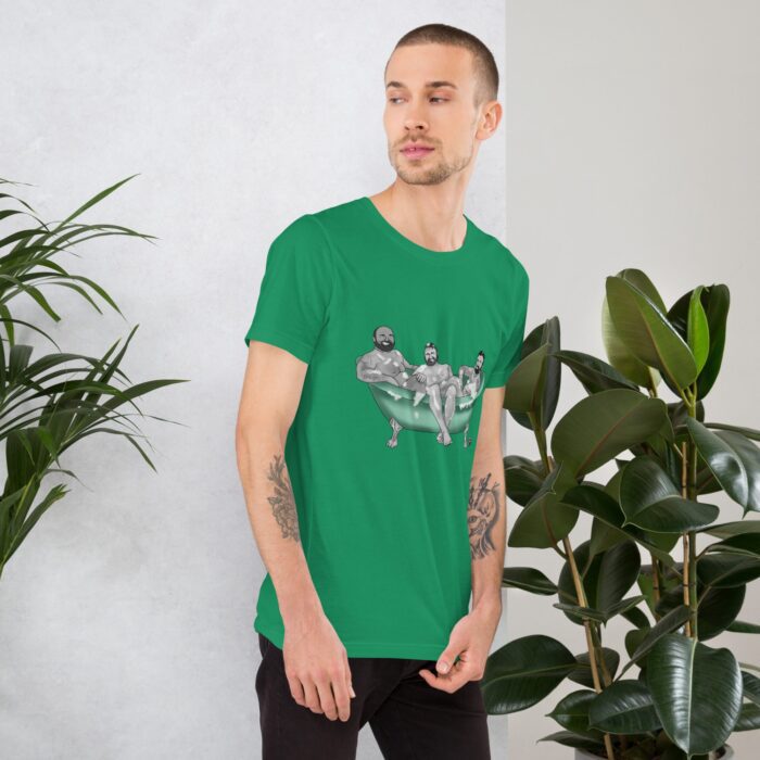Short Sleeve Tee - 3 Bears in a Tub - Image 32
