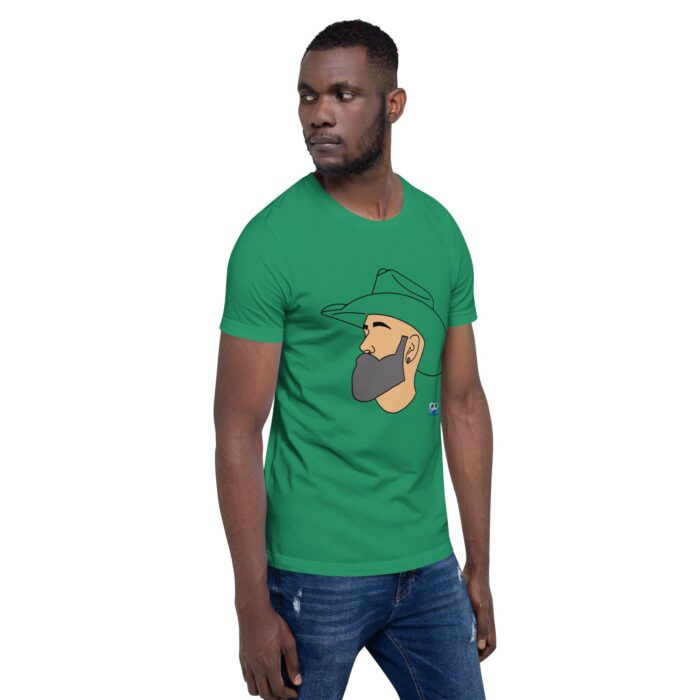 Short Sleeve Tee - Bearded Cowboy - Image 45