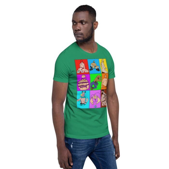 Short Sleeve Tee - Color Block Dudes - Image 45