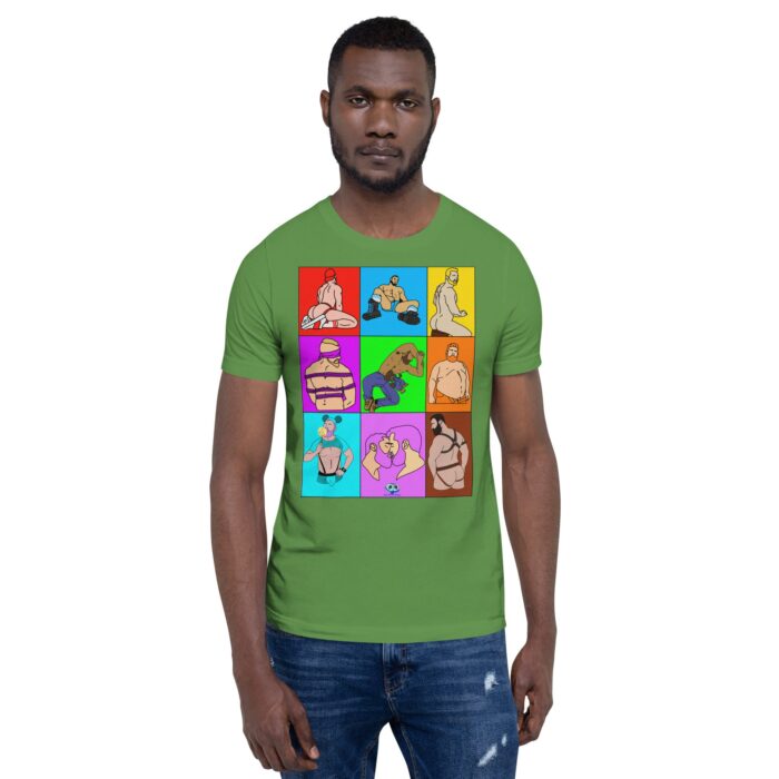 Short Sleeve Tee - Color Block Dudes - Image 49
