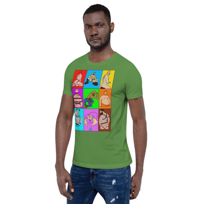 Short Sleeve Tee - Color Block Dudes - Image 50