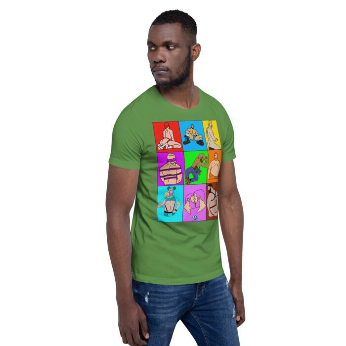 Short Sleeve Tee - Color Block Dudes - Image 51