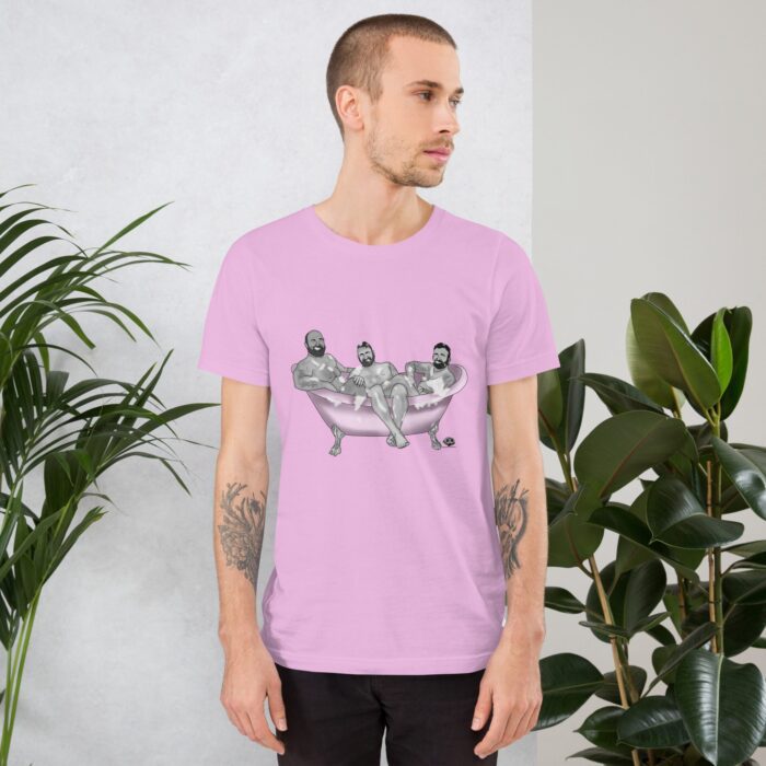 Short Sleeve Tee - 3 Bears in a Tub - Image 49