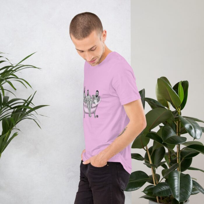 Short Sleeve Tee - 3 Bears in a Tub - Image 51