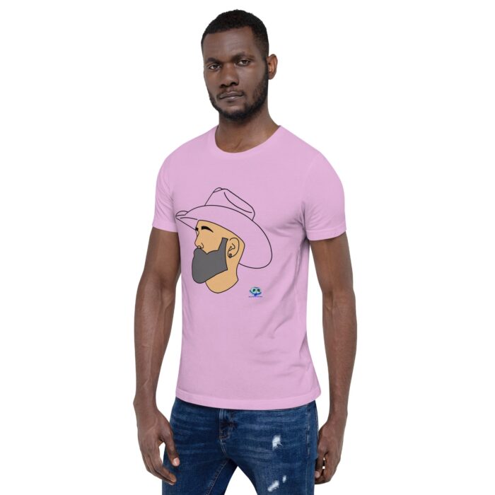 Short Sleeve Tee - Bearded Cowboy - Image 74