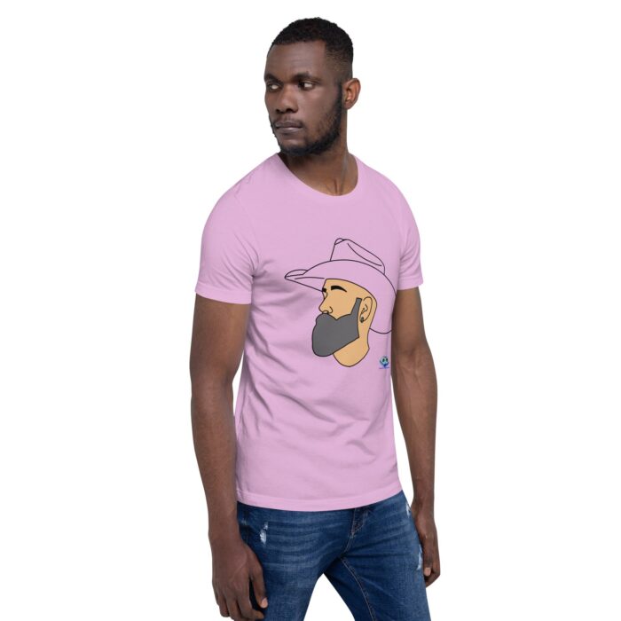 Short Sleeve Tee - Bearded Cowboy - Image 75