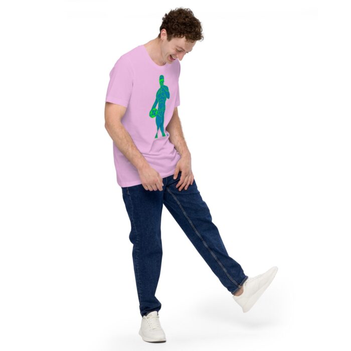 Short Sleeve Tee - Pop Art Soccer Player - Image 47
