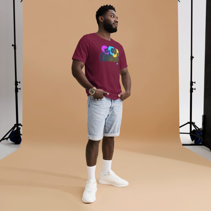 Short Sleeve Tee - Throuple Pop Art - Image 8