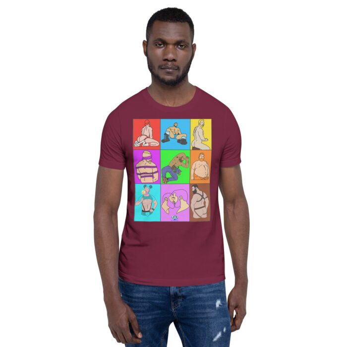 Short Sleeve Tee - Color Block Dudes - Image 13