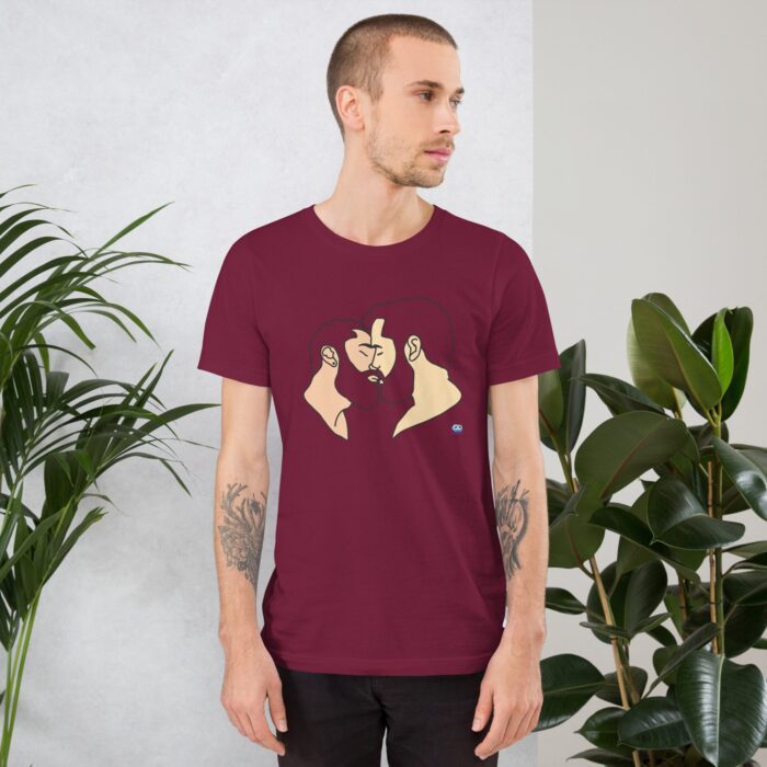 Short Sleeve Tee - Bearded Kiss - Image 2
